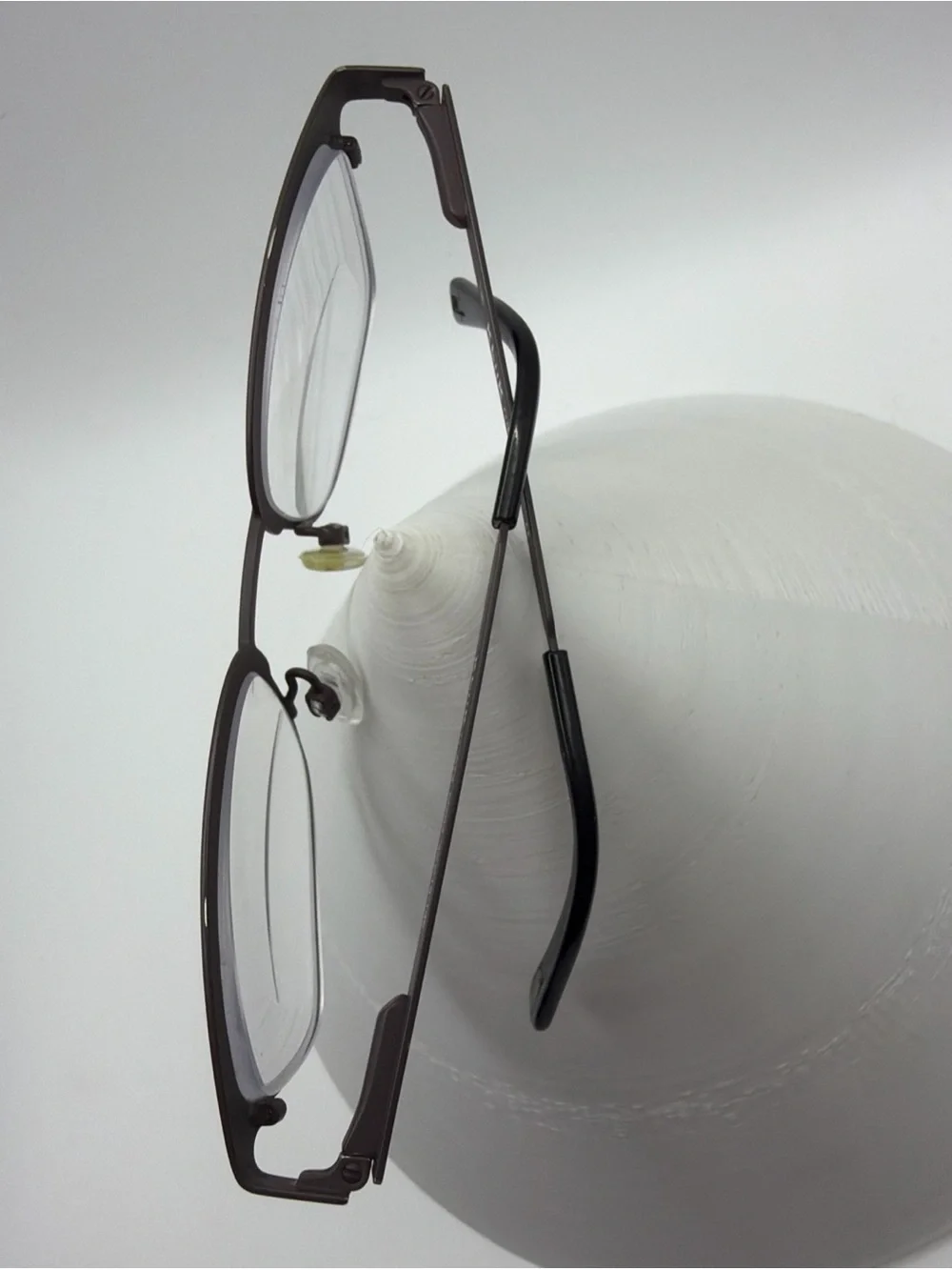 KLIIK 673 M203 45[]18 135 Gray Square Eyeglasses Frame Only Denmark With Case
